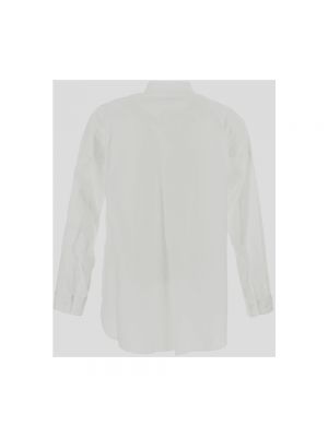 Camisa de algodón Homme Plus blanco