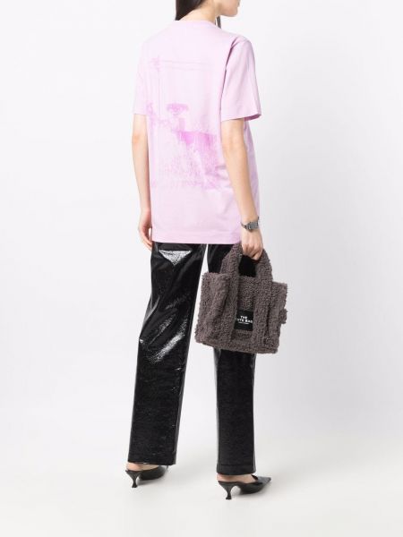 Camiseta con estampado 1017 Alyx 9sm rosa