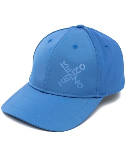 Gorra con estampado Kenzo azul