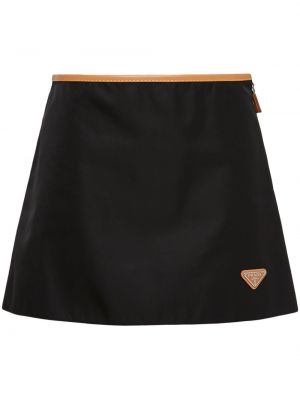 Nylonowa mini spódniczka Prada