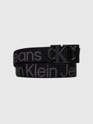 Pas Calvin Klein Jeans črna