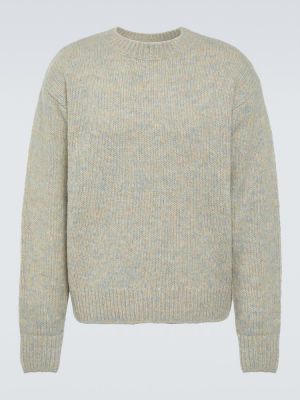 Jersey de lana de tela jersey Dries Van Noten azul