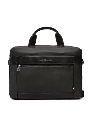 Чанта за лаптоп Tommy Hilfiger черно