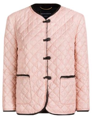 Демисезонная куртка Ermanno Scervino розовая