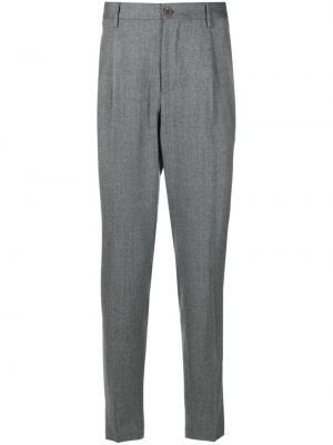 Pantaloni di lana Incotex grigio