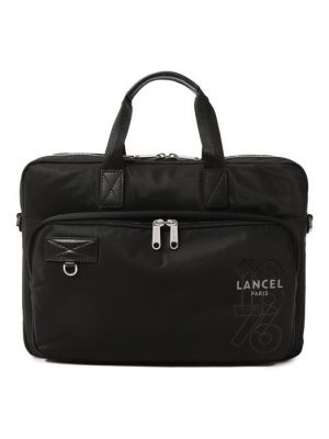 Сумка для ноутбука Lancel черная