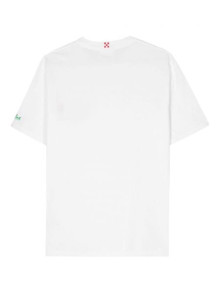 T-shirt en coton Mc2 Saint Barth blanc