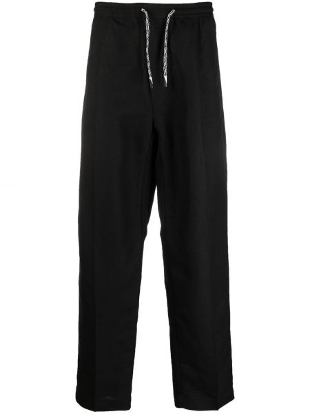 Pantalones con cordones Emporio Armani negro