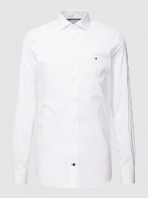 Koszula slim fit Tommy Hilfiger Tailored biała