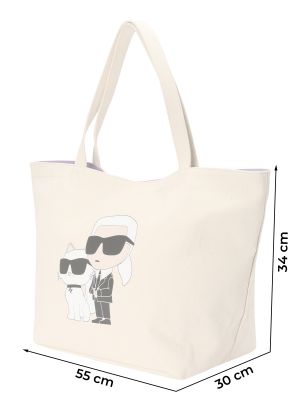 Vlnená nákupná taška Karl Lagerfeld