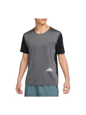Спортивная футболка с коротким рукавом с круглым вырезом Nike черная