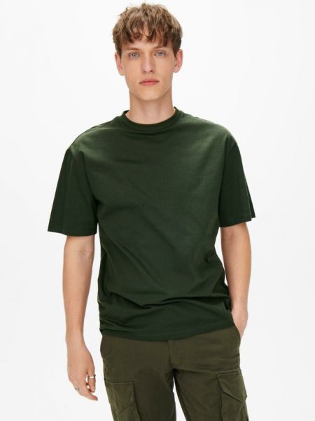 Тениска Only зелено