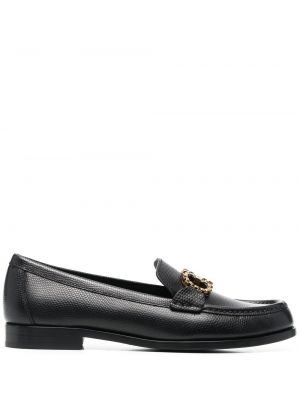 Loafers med spenne Salvatore Ferragamo svart