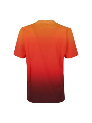Camiseta con efecto degradado Courrèges naranja