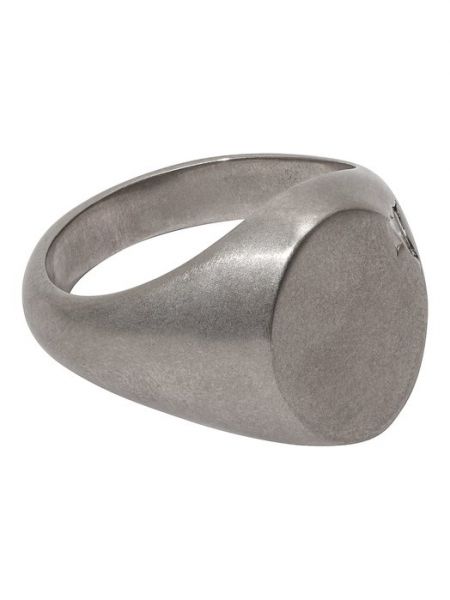 Кольцо Mm6 серебряное