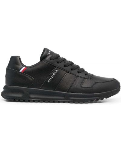 Trykt sneakers Tommy Hilfiger svart