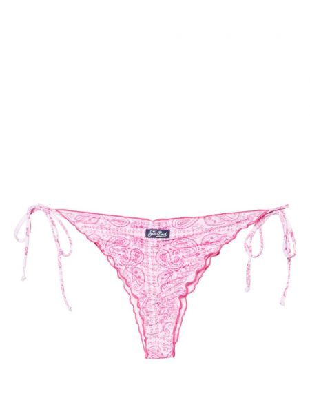 Bikini mit print Mc2 Saint Barth pink