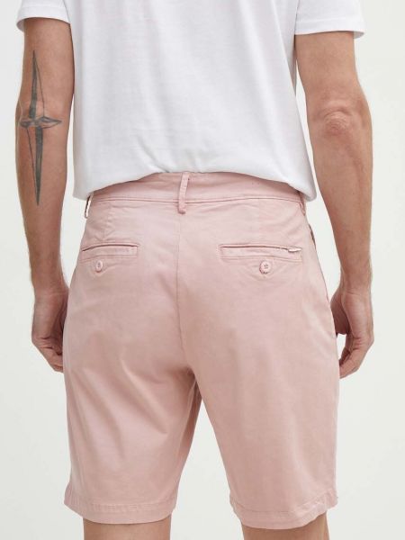 Джинсовые шорты Pepe Jeans розовые