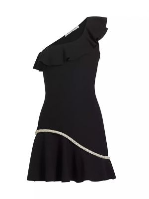 Платье мини Amanda Uprichard черное