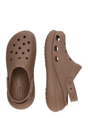 Ниски обувки Crocs кафяво