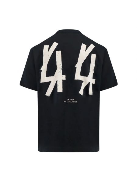 Camiseta de terciopelo‏‏‎ de algodón con estampado 44 Label Group