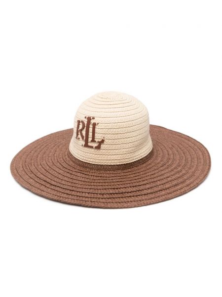 Широкопола шапка за слънце Lauren Ralph Lauren