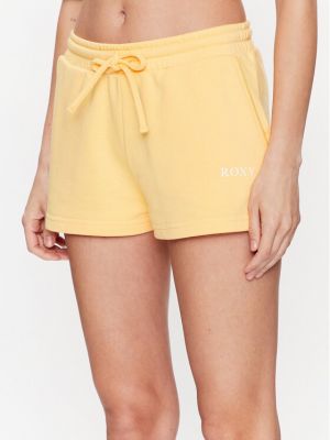 Pantaloncini sportivi Roxy giallo