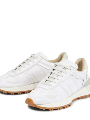 Δερμάτινα sneakers Maison Margiela λευκό