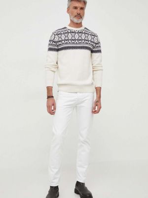 Sweter Pepe Jeans beżowy