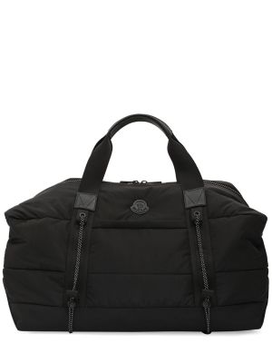 Nylonowa torba podróżna Moncler czarna
