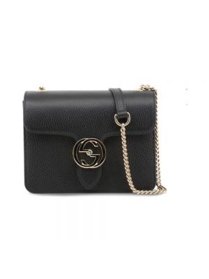 Torba na ramię Gucci - Сzarny
