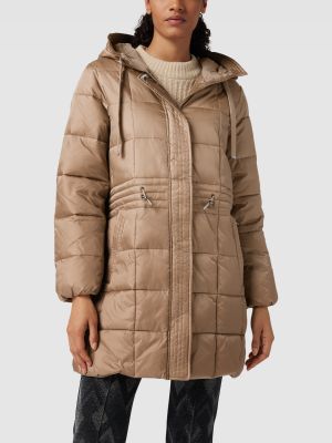 Pikowany płaszcz z kapturem Esprit Collection