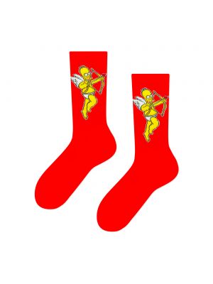 Čarape Frogies crvena