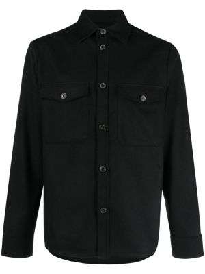 Pletená košile J.lindeberg černá