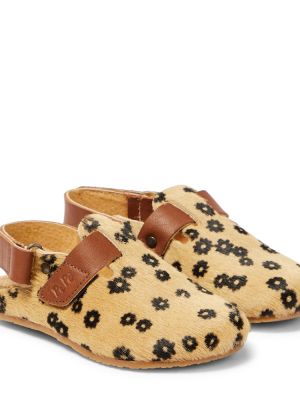 Clogs med slingback för tjejer Pepe beige