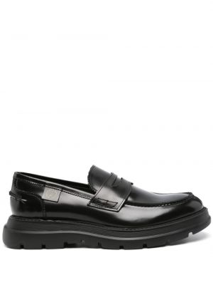 Pantofi loafer din piele Giuliano Galiano negru