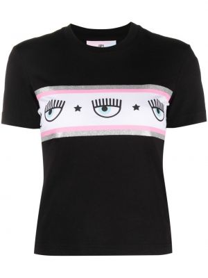 T-shirt Chiara Ferragni svart