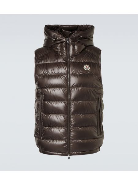 Aşağı yelek Moncler kahverengi