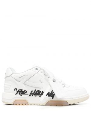 Virksomhet sneakers Off-white hvit