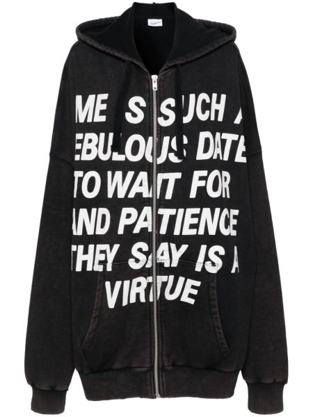 Oversize hoodie mit reißverschluss Vaquera