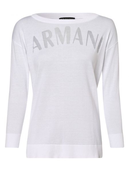 Sweter Armani Exchange biały