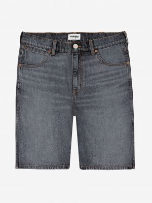 Kratke jeans hlače Wrangler siva