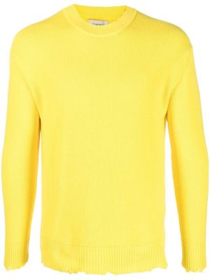 Pull en tricot Laneus jaune