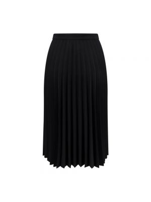 Falda midi con cremallera Givenchy negro