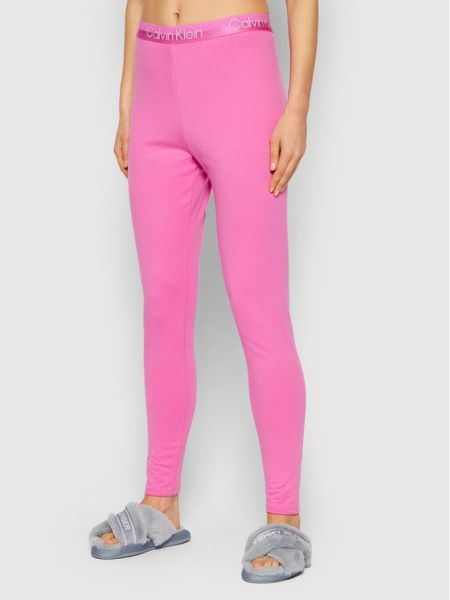 Legginsy Calvin Klein Underwear, różowy