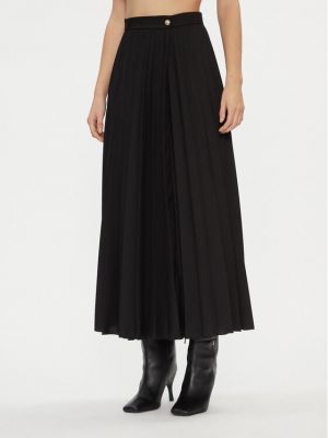 Plisovaná priliehavá midi sukňa Vicolo čierna