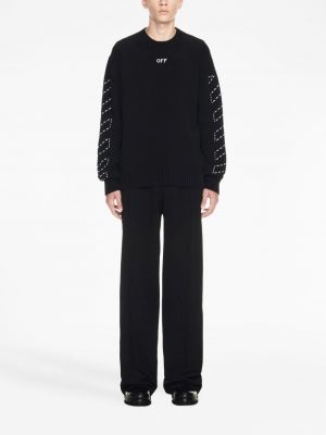 Pull brodé Off-white