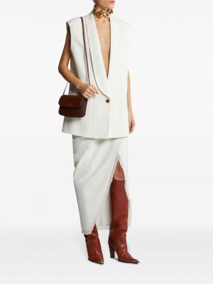 Asymetrické sukně Etro bílé