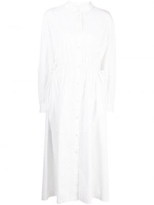 Μίντι φόρεμα Skall Studio λευκό