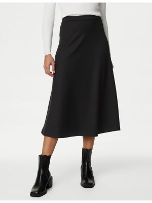 Midi sukně Marks & Spencer černé
